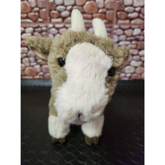 Douglas Plush Tan Baby Goat #B13 - Picture 4 of 7
